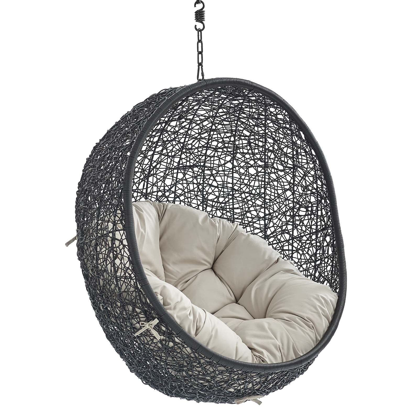 Encase Sunbrella¬Æ Fabric Swing Outdoor Patio Lounge Chair Without Stand by Modway