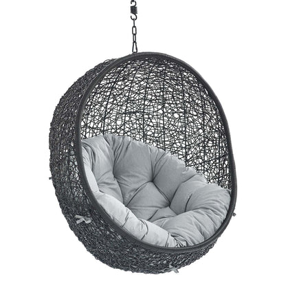 Encase Sunbrella¬Æ Fabric Swing Outdoor Patio Lounge Chair Without Stand by Modway