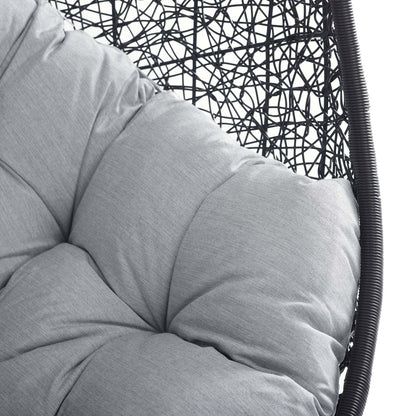 Encase Sunbrella¬Æ Fabric Swing Outdoor Patio Lounge Chair Without Stand by Modway