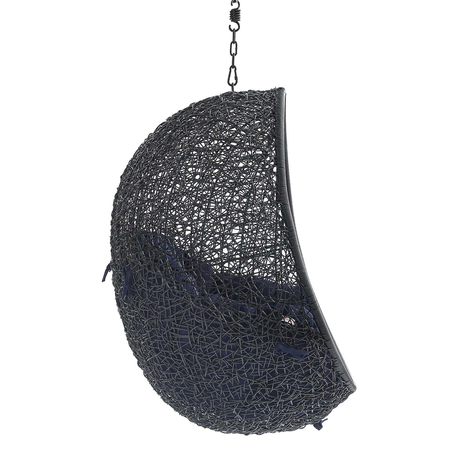Encase Sunbrella¬Æ Fabric Swing Outdoor Patio Lounge Chair Without Stand by Modway