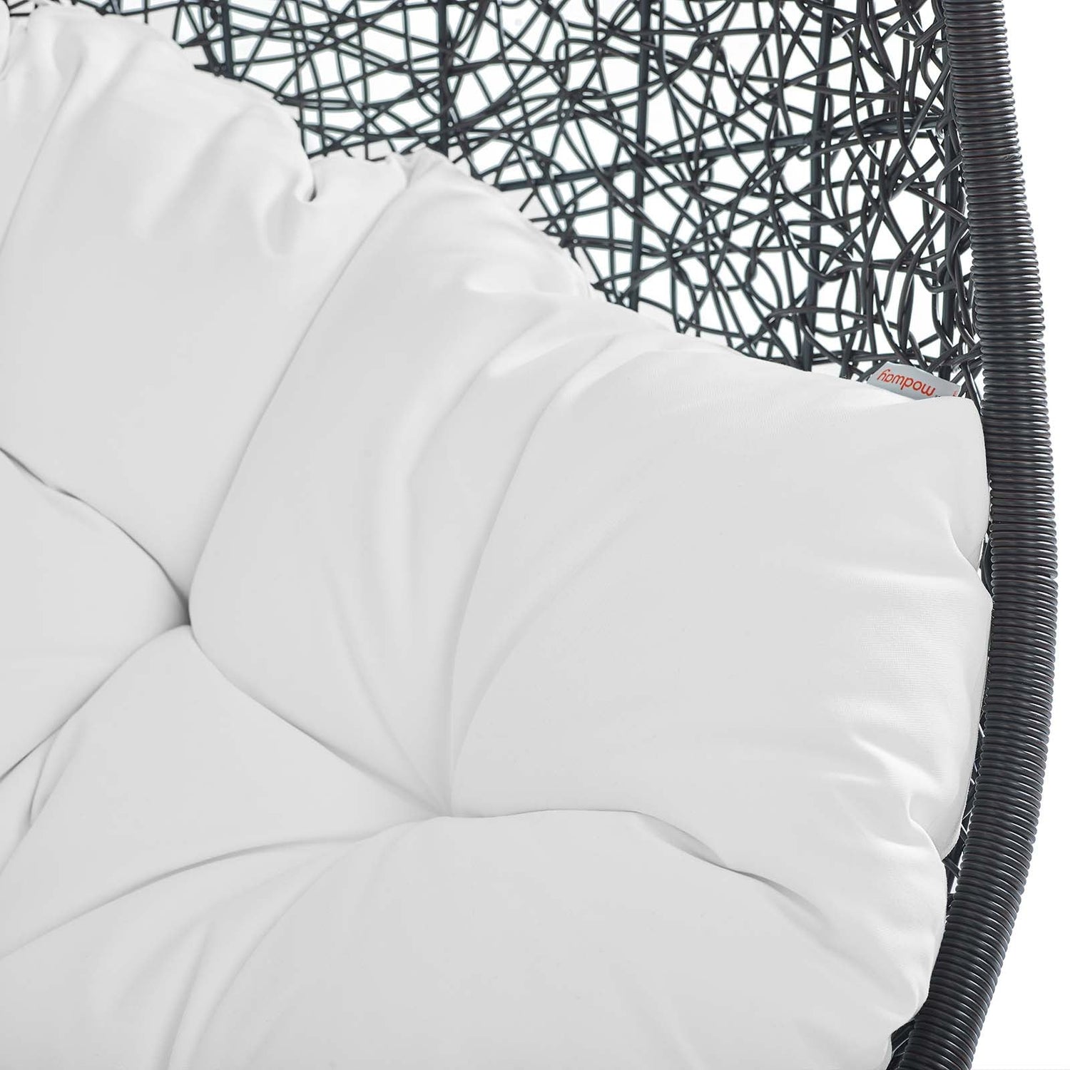 Encase Sunbrella¬Æ Fabric Swing Outdoor Patio Lounge Chair Without Stand by Modway