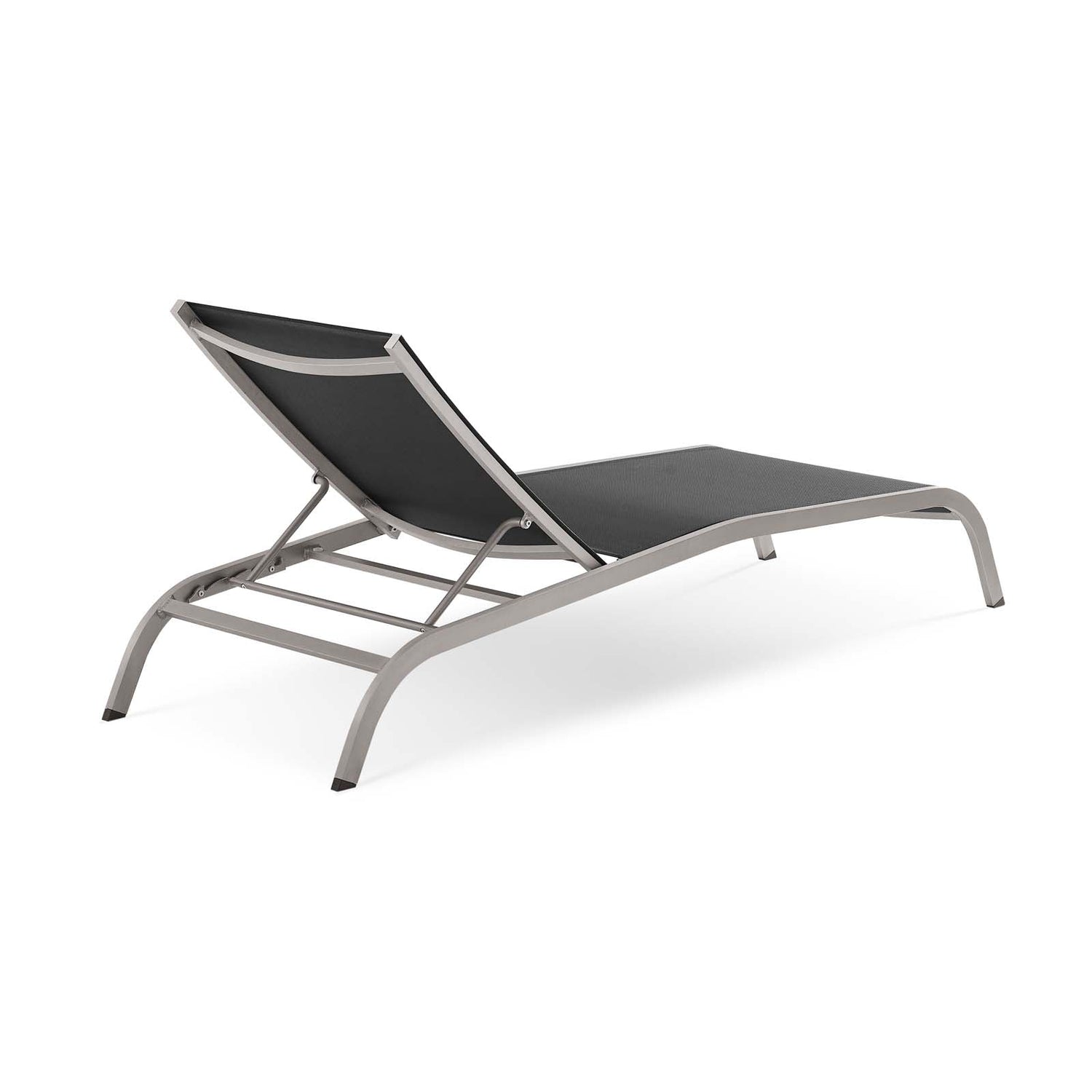 Savannah Mesh Chaise Outdoor Patio Aluminum Lounge Chair by Modway