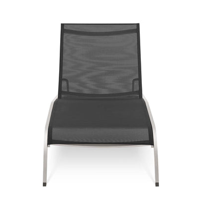 Savannah Mesh Chaise Outdoor Patio Aluminum Lounge Chair by Modway
