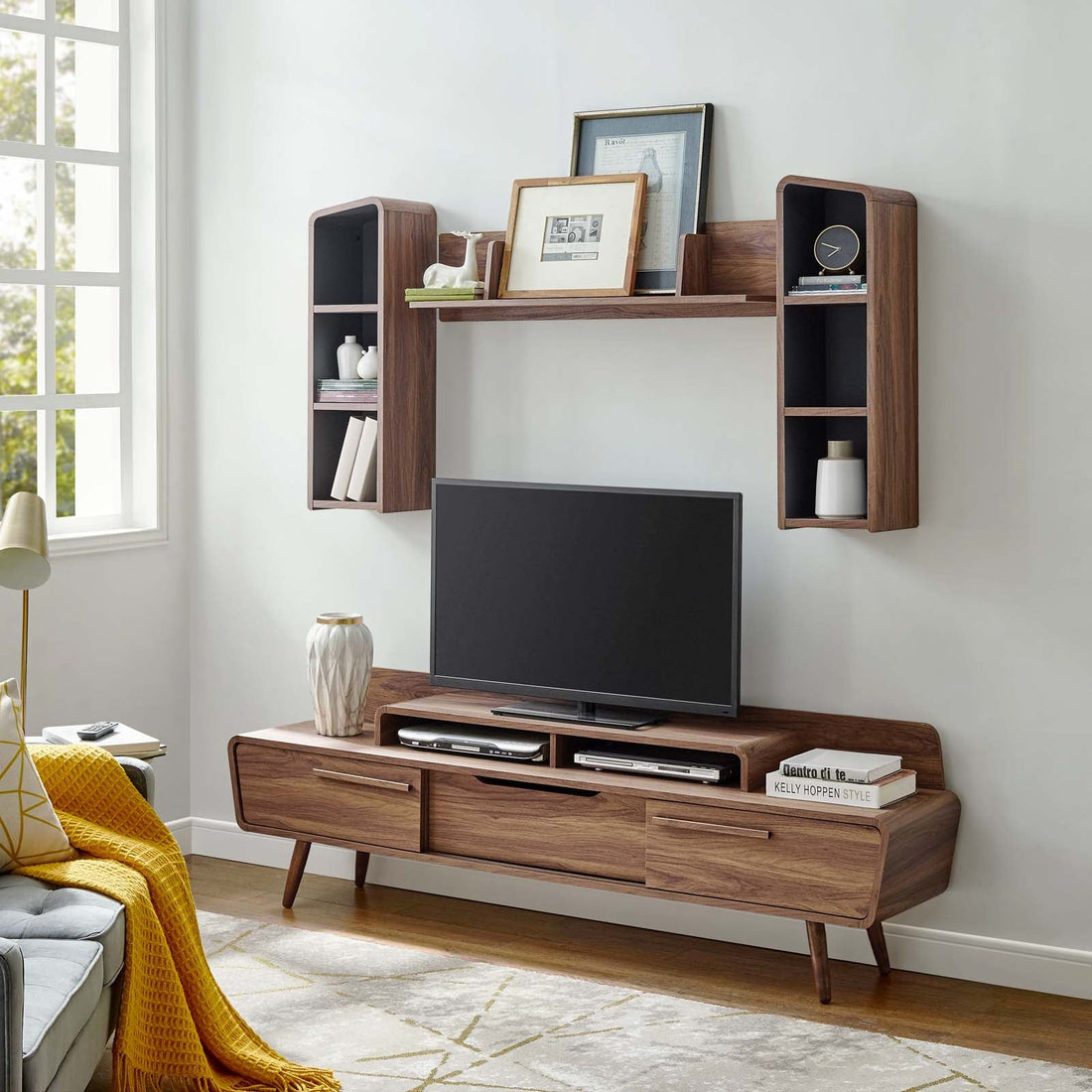 Omnistand 2 Piece Entertainment Center by Modway