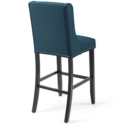 Baron Upholstered Fabric Bar Stool By HouseBean