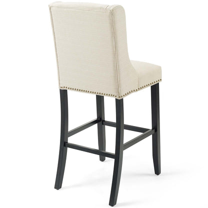 Baron Upholstered Fabric Bar Stool By HouseBean