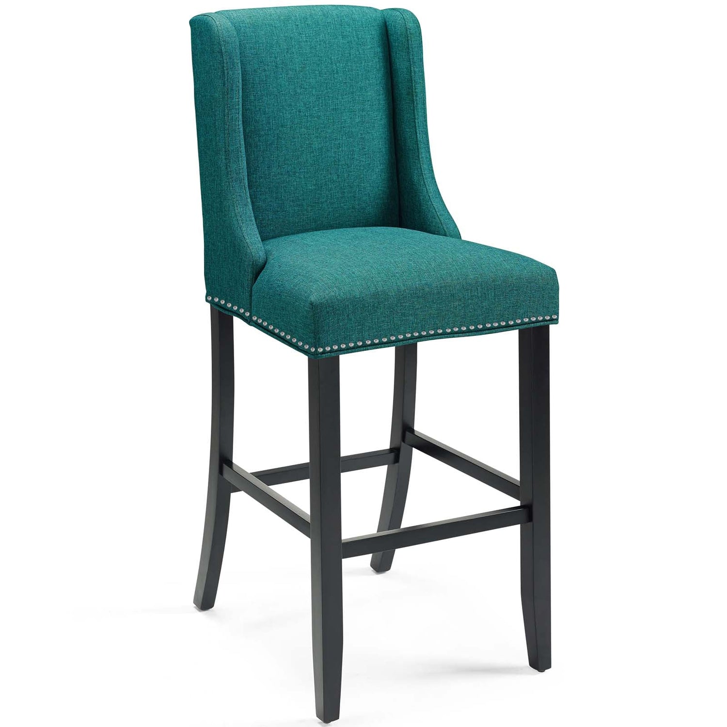 Baron Upholstered Fabric Bar Stool By HouseBean