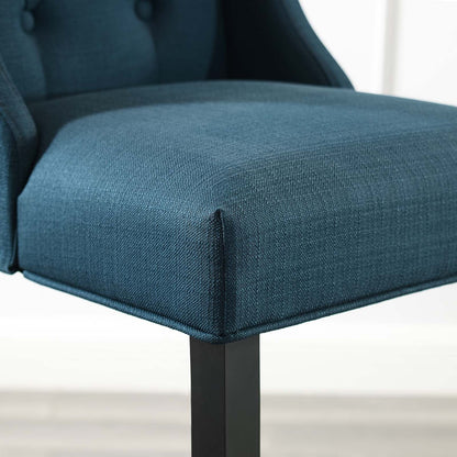 Baronet Tufted Button Upholstered Fabric Bar Stool By HouseBean