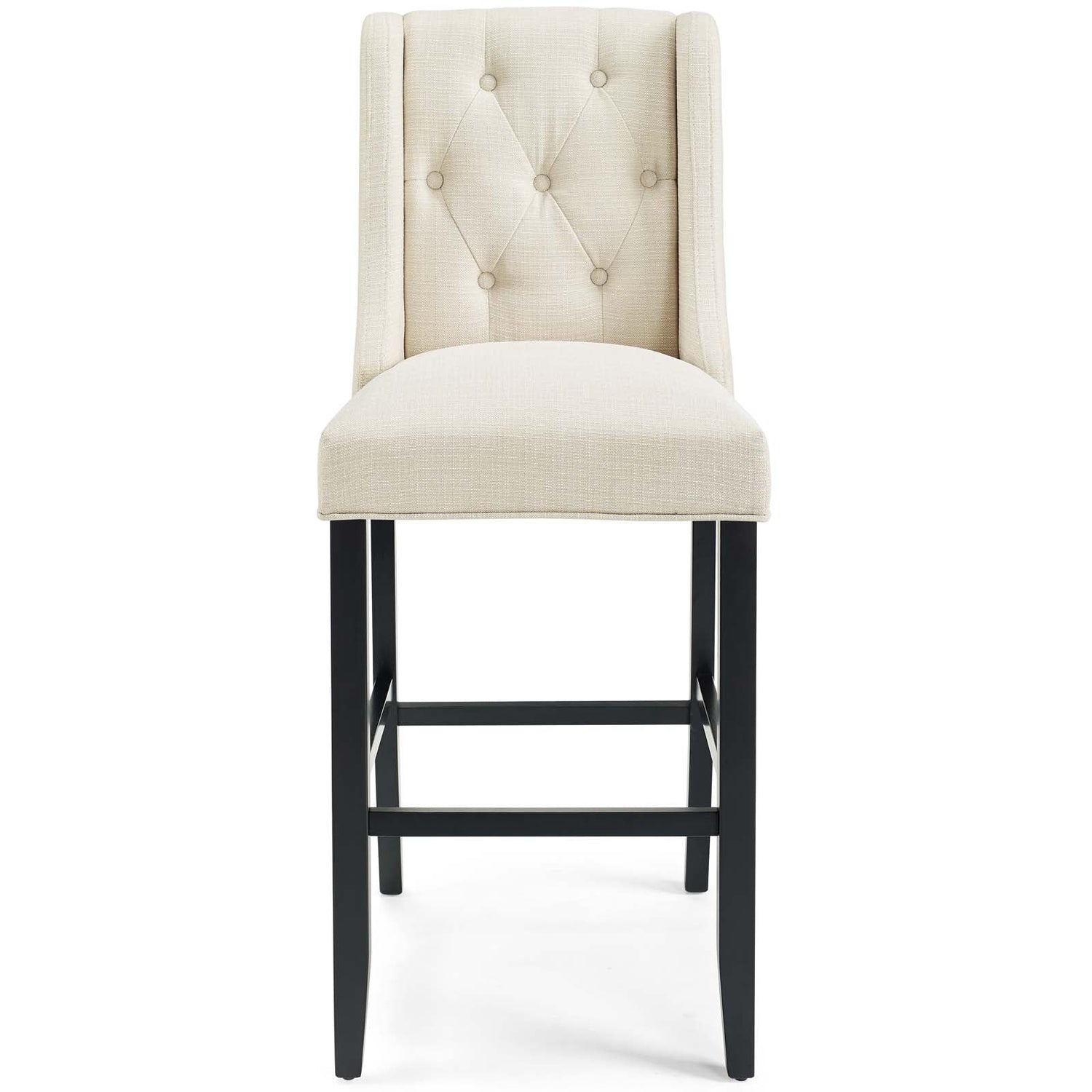 Baronet Tufted Button Upholstered Fabric Bar Stool By HouseBean