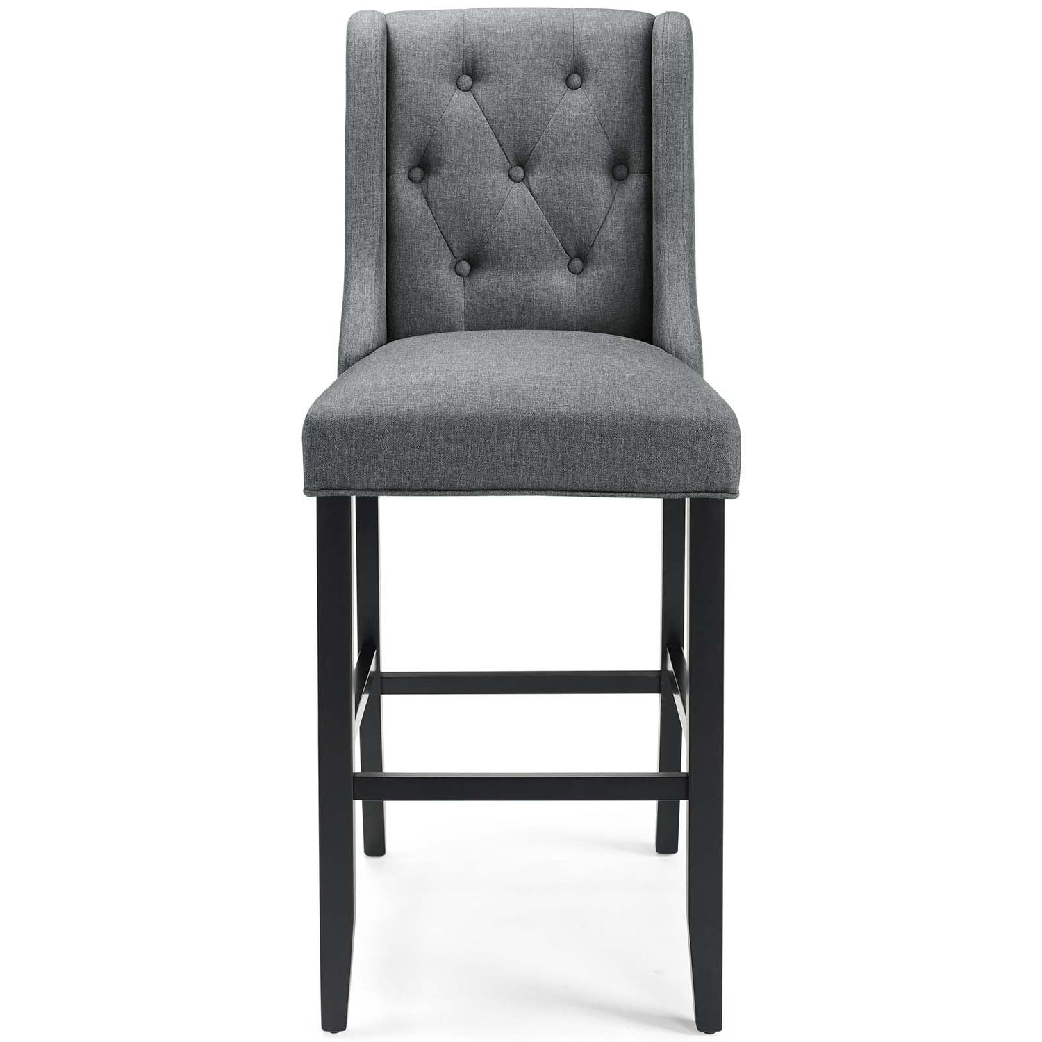 Baronet Tufted Button Upholstered Fabric Bar Stool By HouseBean