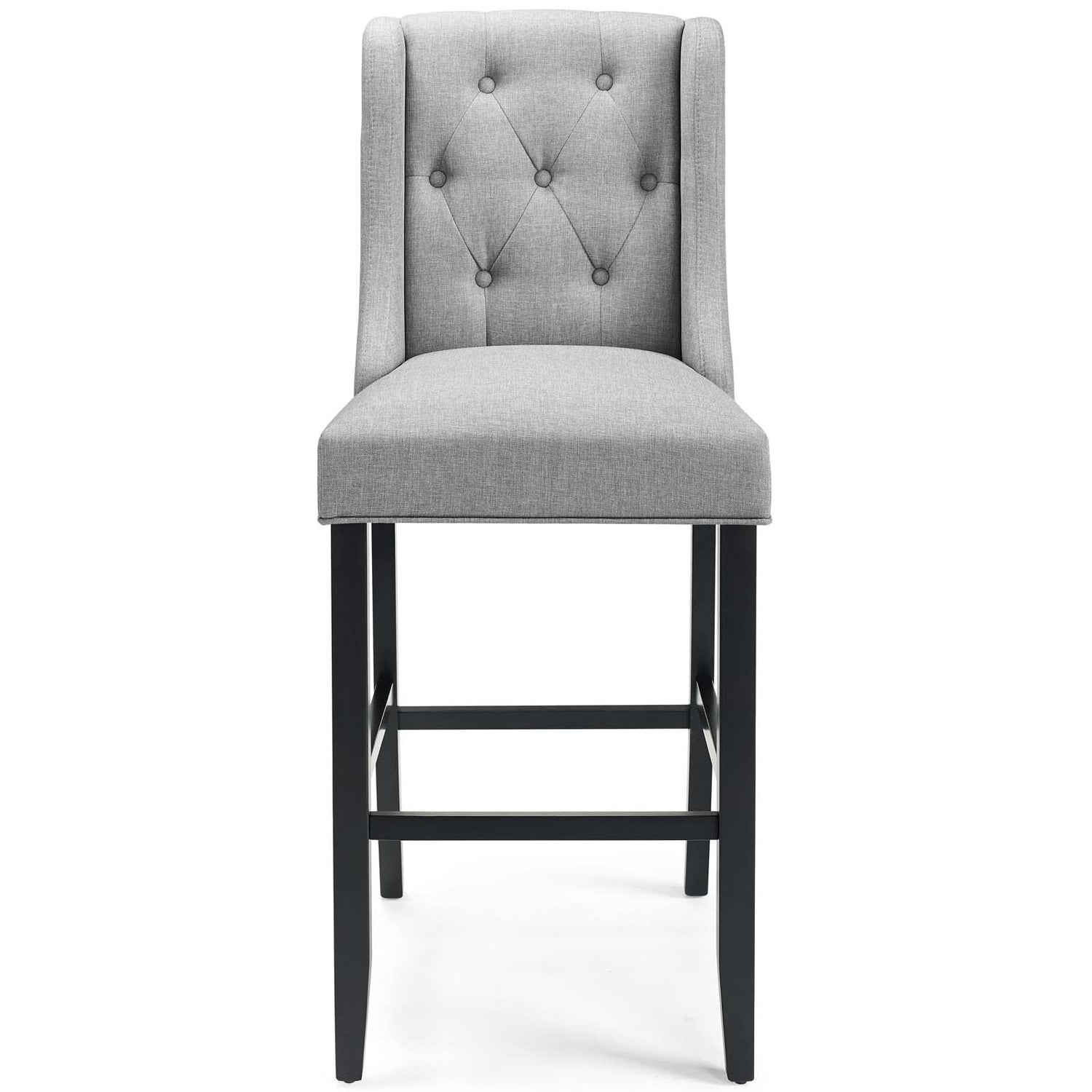 Baronet Tufted Button Upholstered Fabric Bar Stool By HouseBean