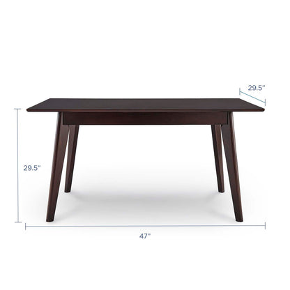 Oracle 47&quot; Rectangle Dining Table By HouseBean