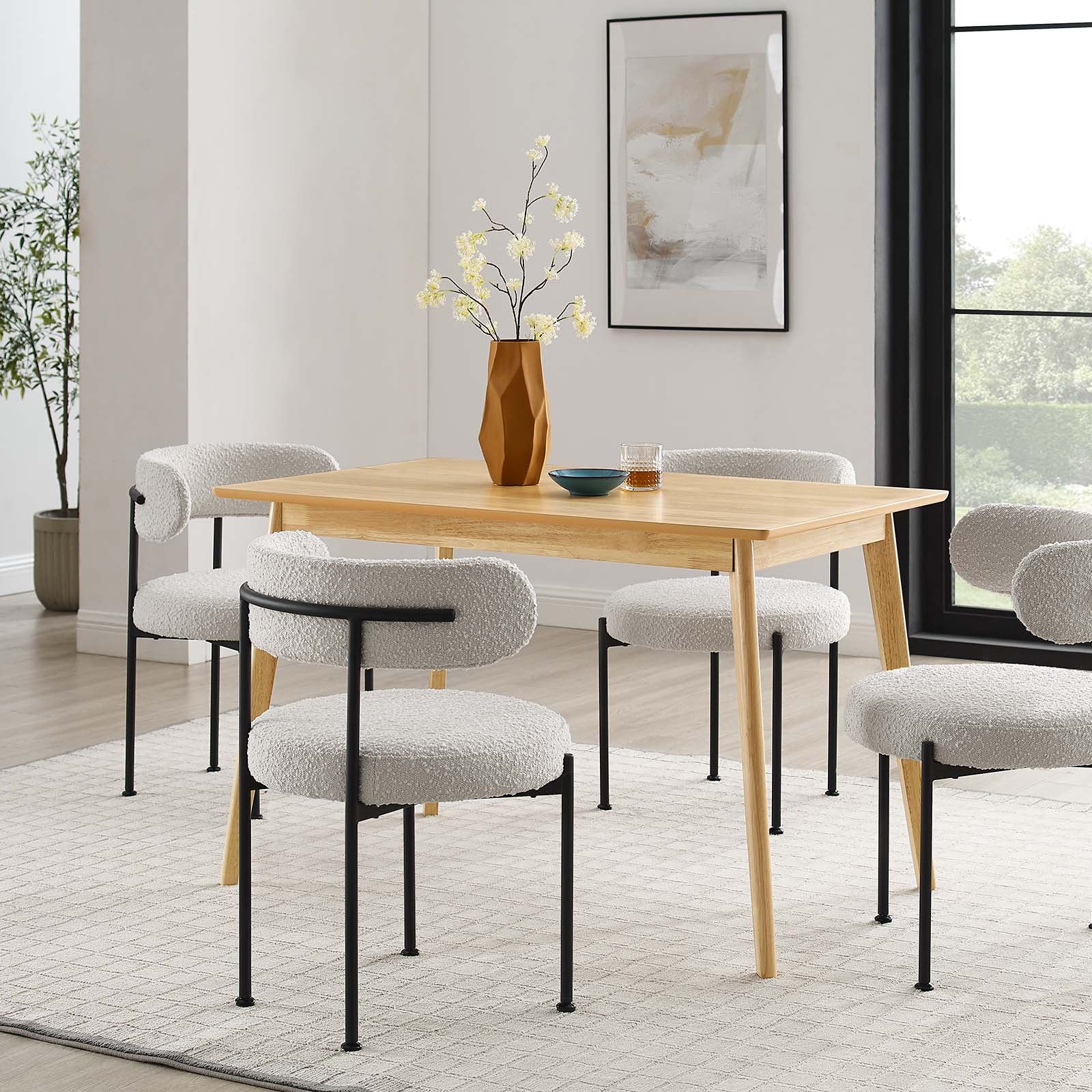 Oracle 47&quot; Rectangle Dining Table By HouseBean