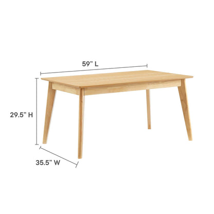 Oracle 59&quot; Rectangle Dining Table By HouseBean