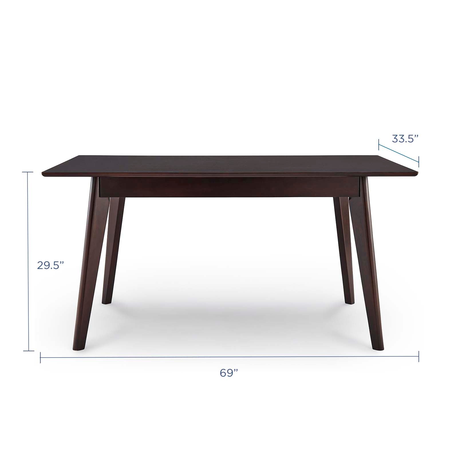 Oracle 69&quot; Rectangle Dining Table By HouseBean