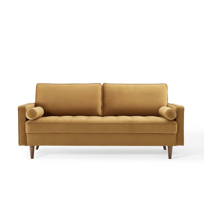 Valour Performance Velvet Sofa By HouseBean