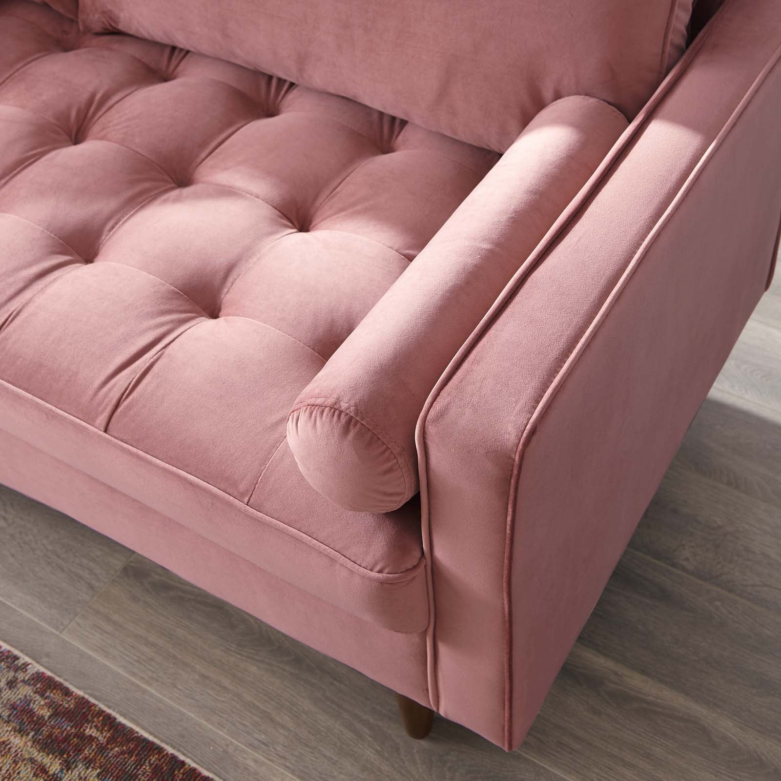 Valour Performance Velvet Sofa By HouseBean