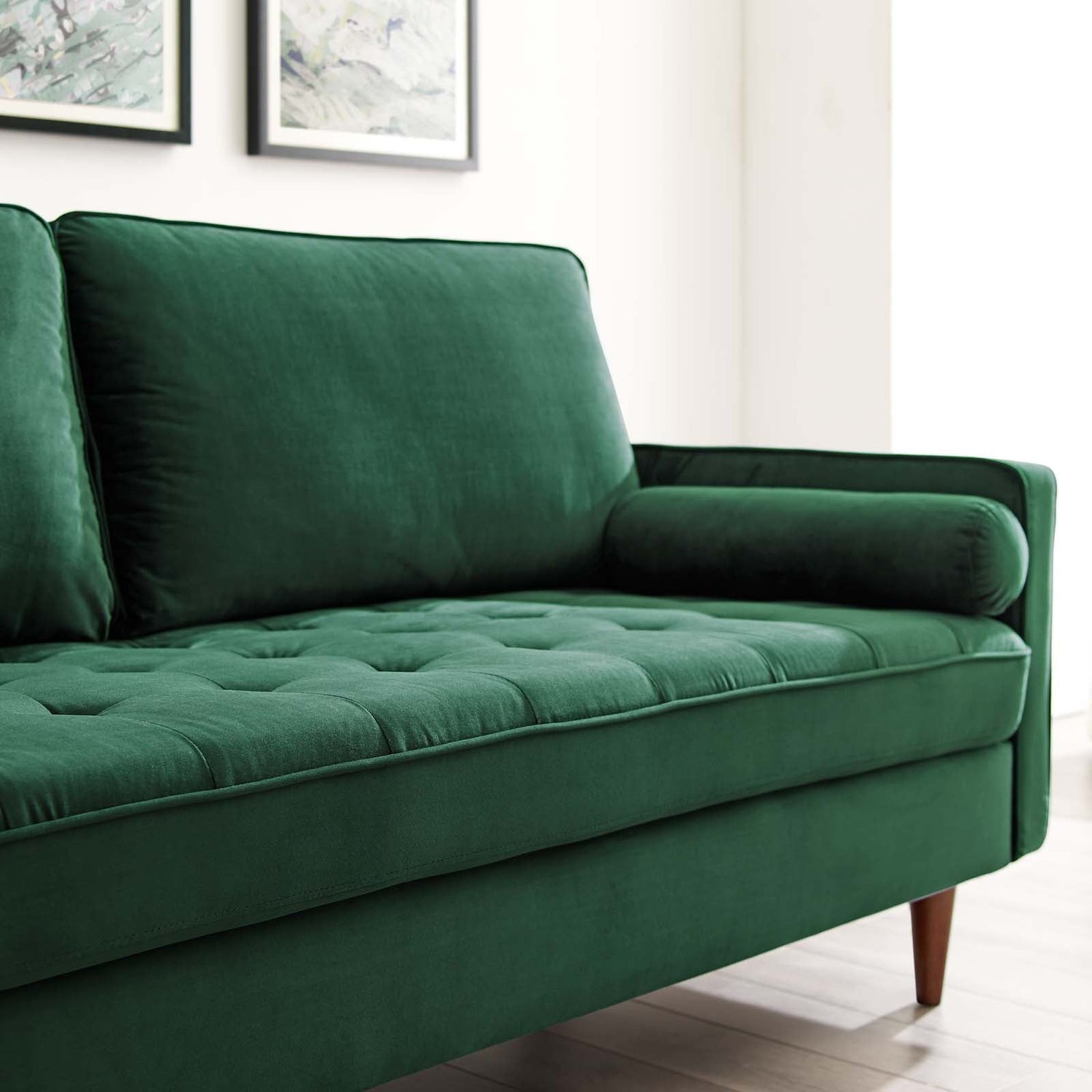 Valour Performance Velvet Sofa By HouseBean