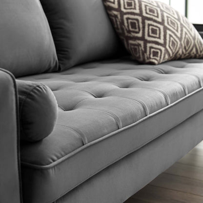 Valour Performance Velvet Sofa By HouseBean