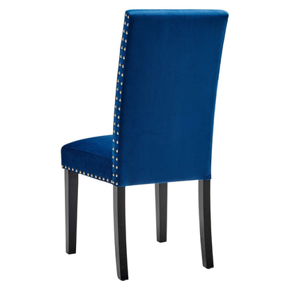 Parcel Performance Velvet Dining Side Chairs - Set of 2 by Modway