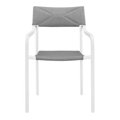 Raleigh 5 Piece Outdoor Patio Aluminum Dining Set by Modway