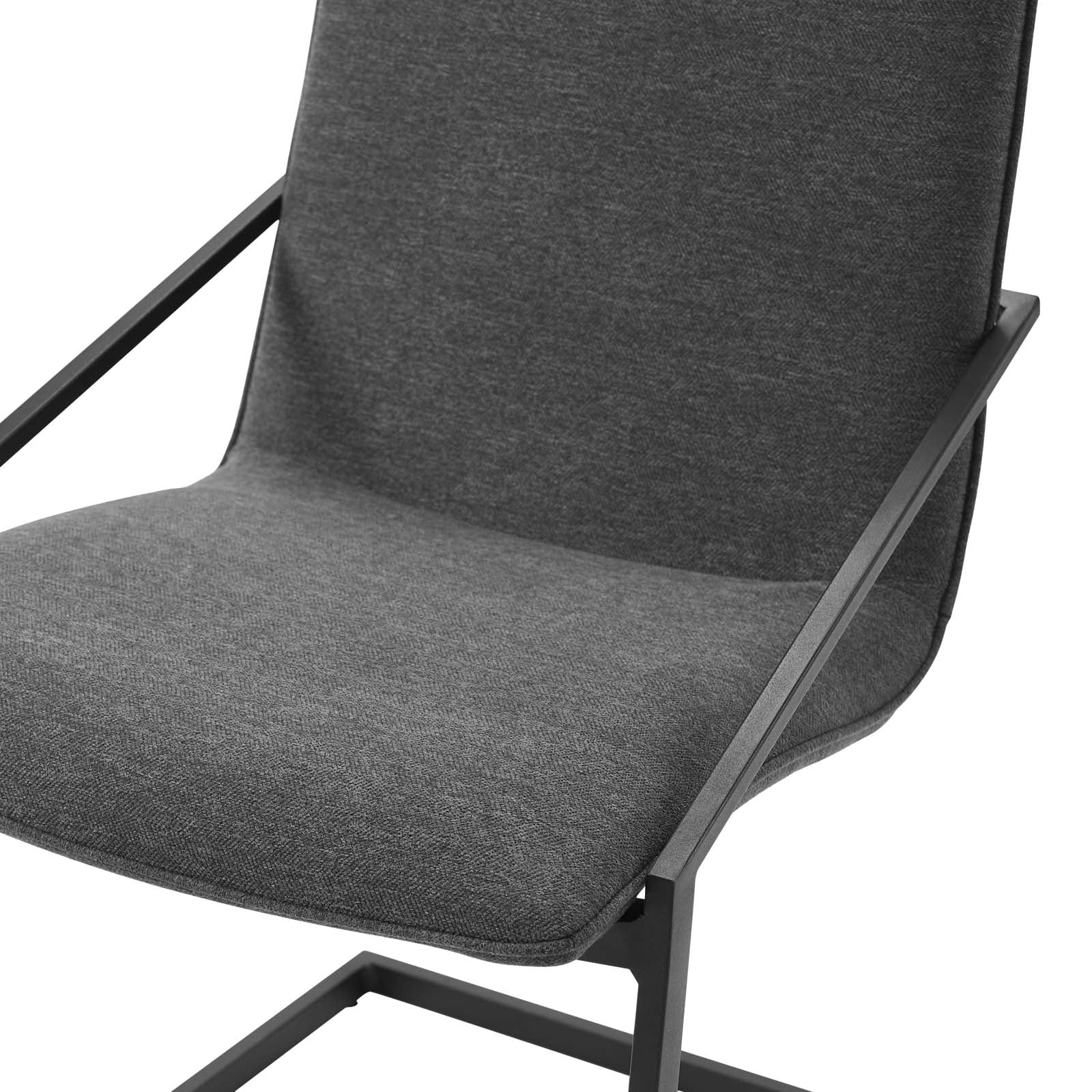 Pitch Upholstered Fabric Dining Armchair By HouseBean