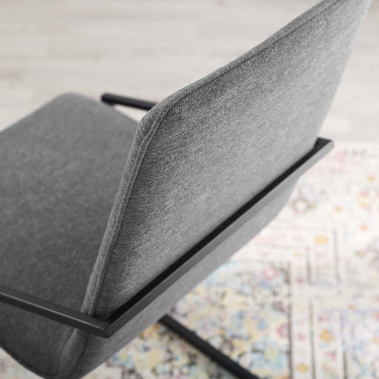 Pitch Upholstered Fabric Dining Armchair By HouseBean