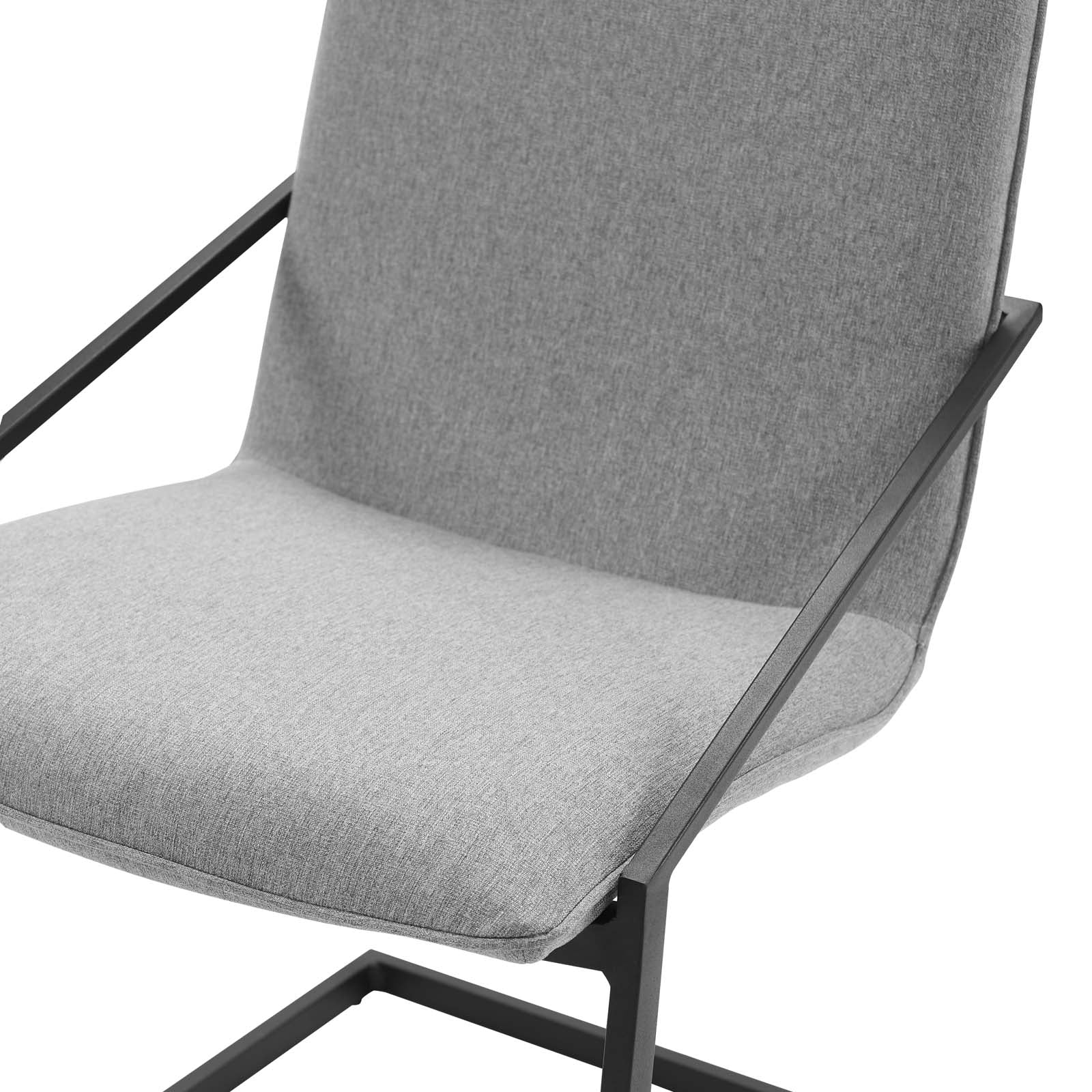 Pitch Upholstered Fabric Dining Armchair By HouseBean