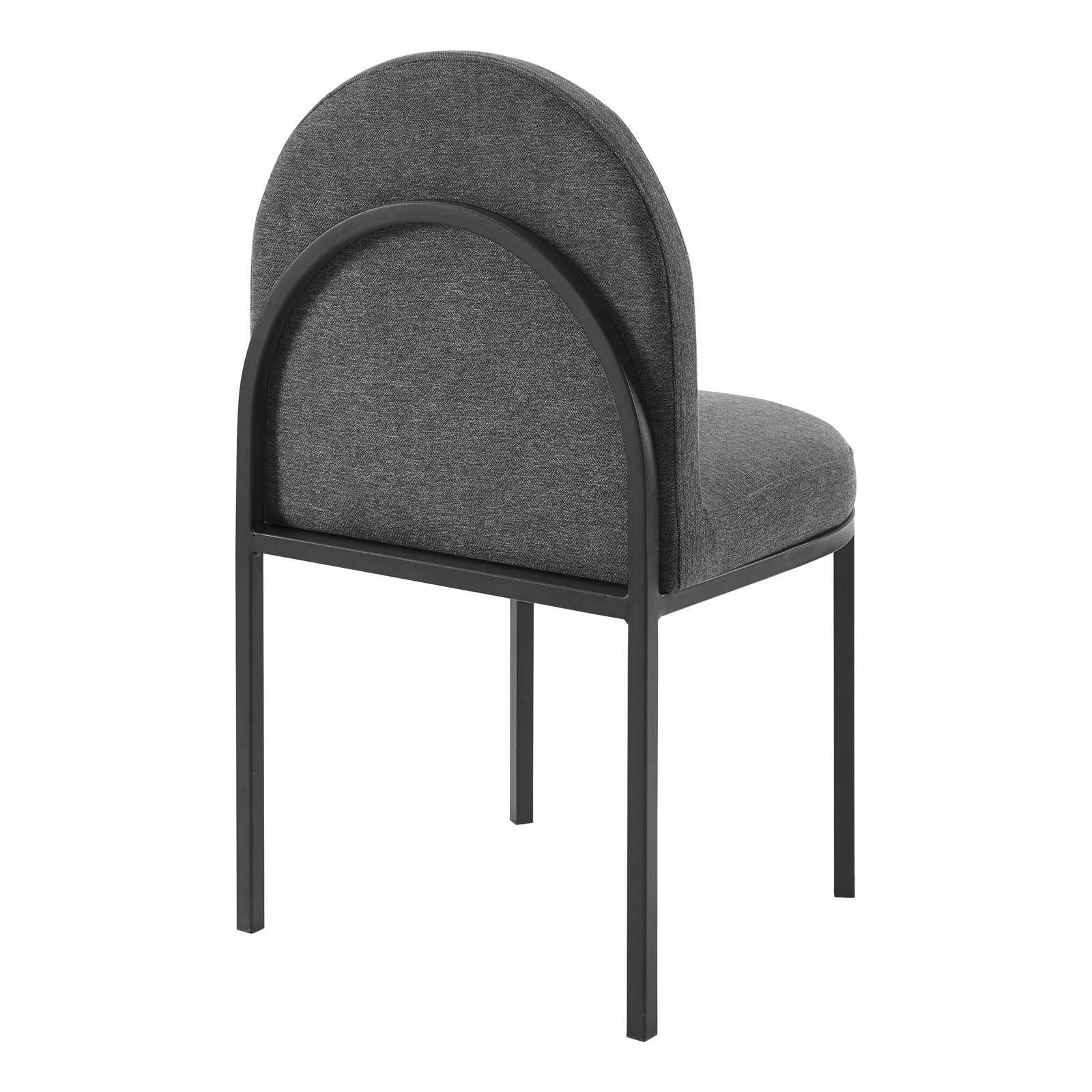 Isla Channel Tufted Upholstered Fabric Dining Side Chair By HouseBean