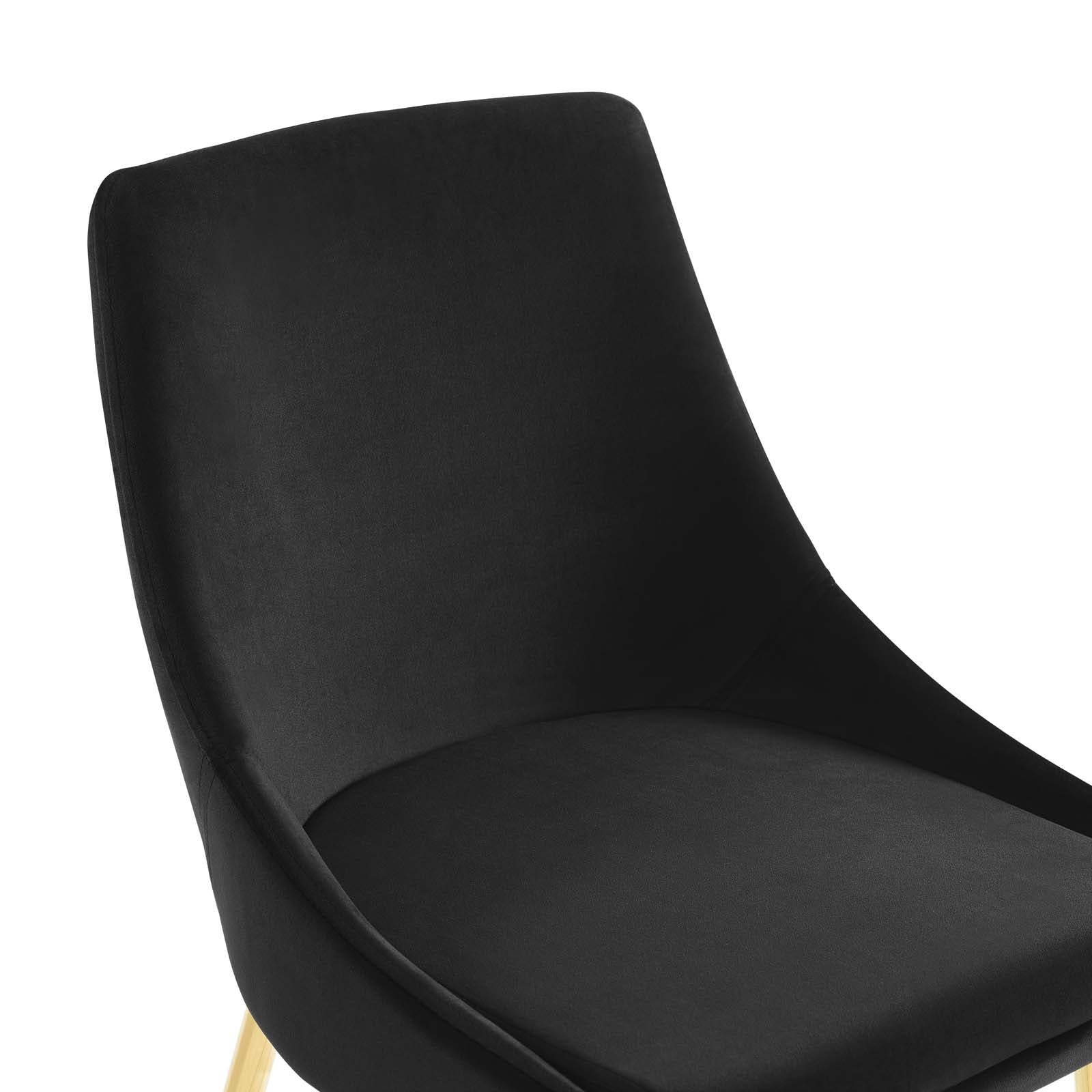 Viscount Performance Velvet Dining Chairs - Set of 2 by Modway