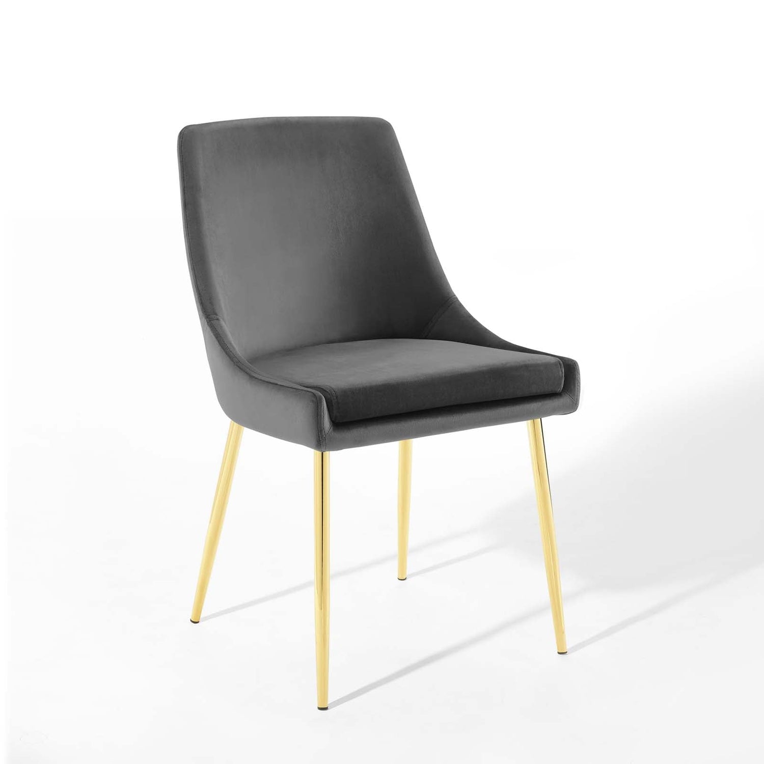 Viscount Performance Velvet Dining Chairs - Set of 2 by Modway