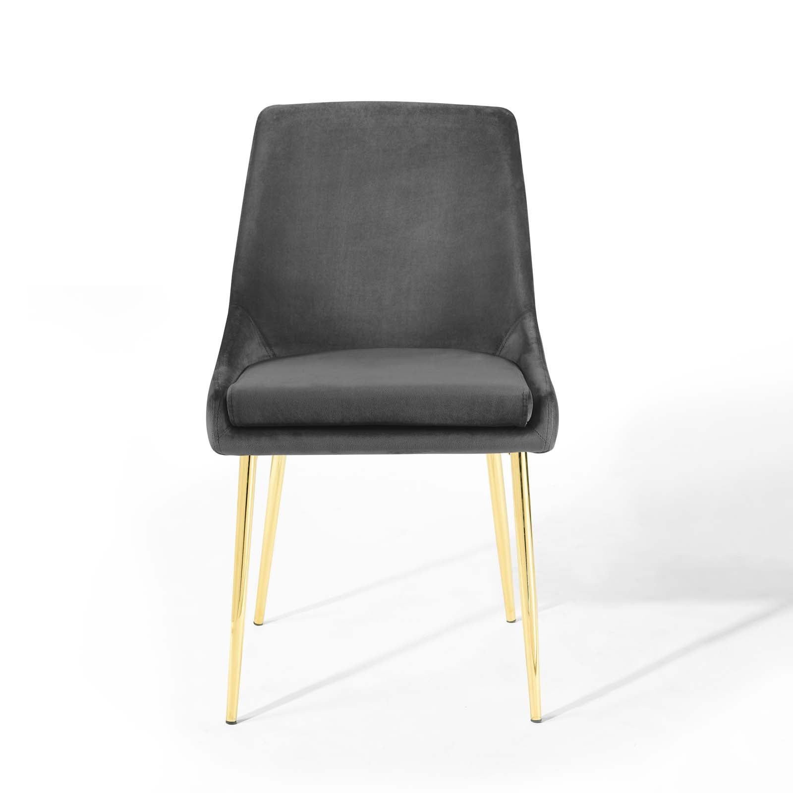 Viscount Performance Velvet Dining Chairs - Set of 2 by Modway