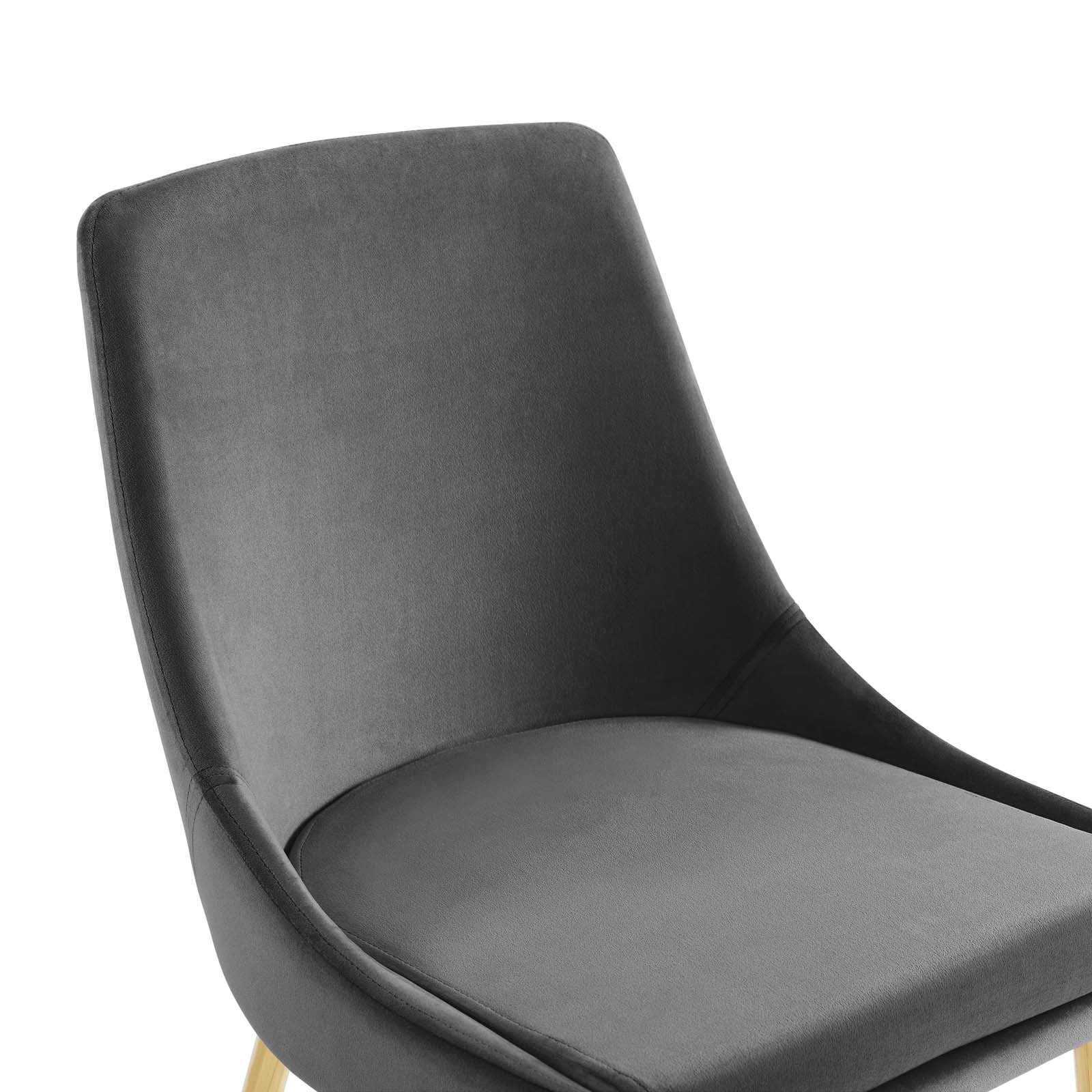 Viscount Performance Velvet Dining Chairs - Set of 2 by Modway
