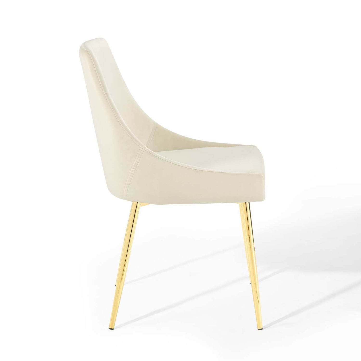 Viscount Performance Velvet Dining Chairs - Set of 2 by Modway