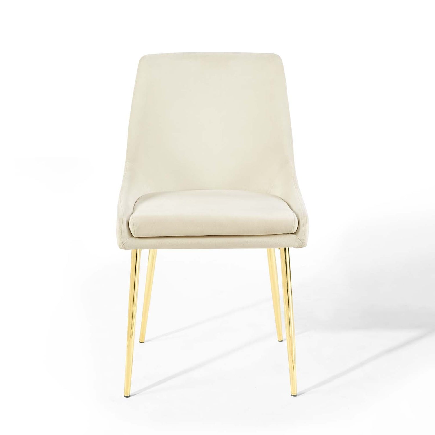Viscount Performance Velvet Dining Chairs - Set of 2 by Modway