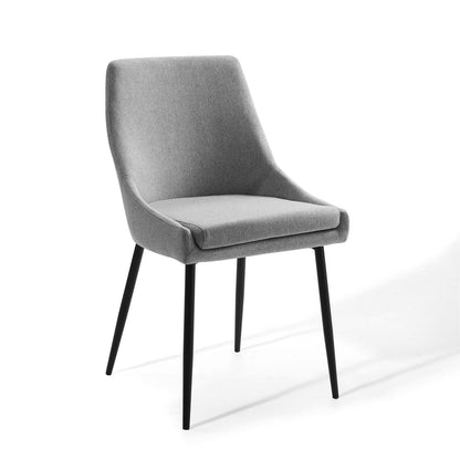 Viscount Upholstered Fabric Dining Chairs Set of 2 by Modway