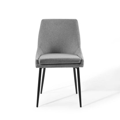 Viscount Upholstered Fabric Dining Chairs Set of 2 by Modway