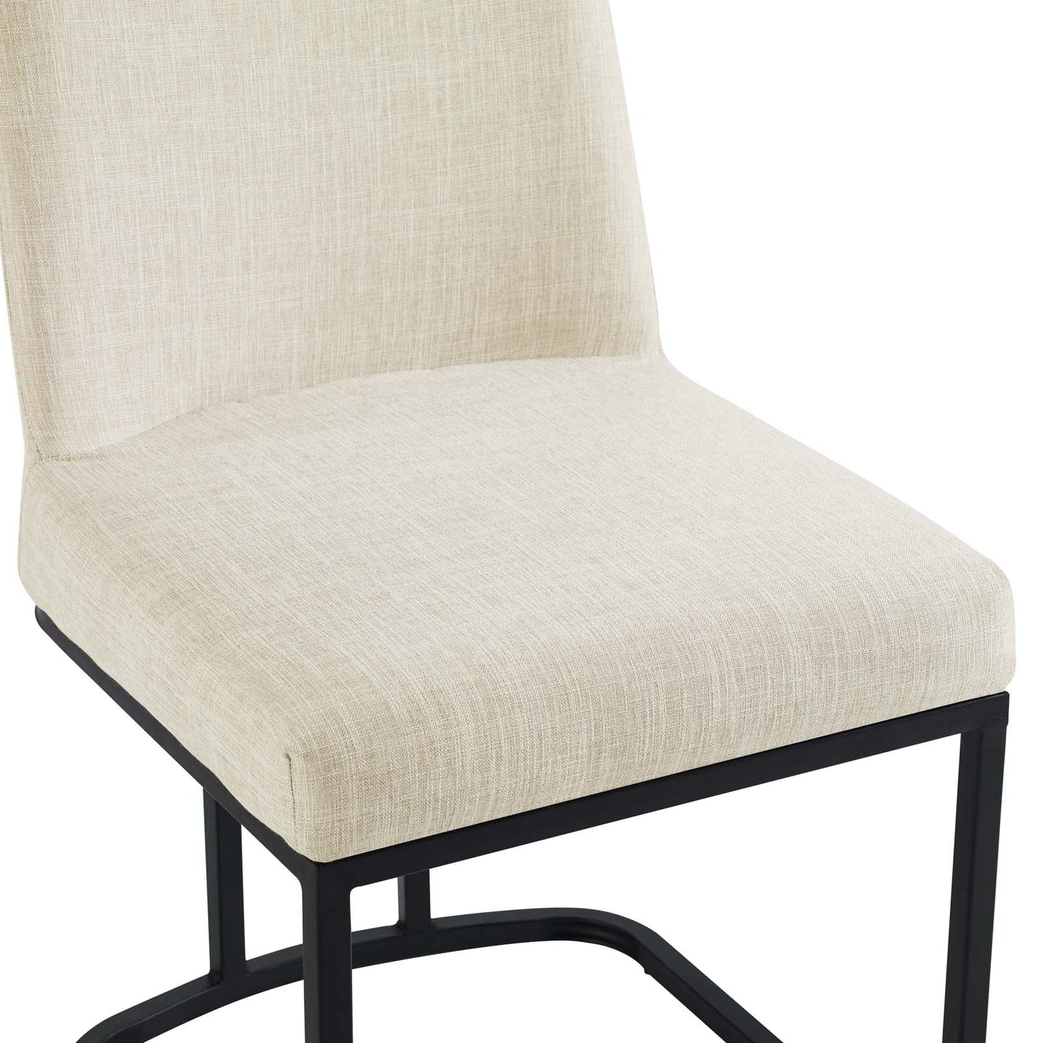 Amplify Sled Base Upholstered Fabric Dining Side Chair by Modway