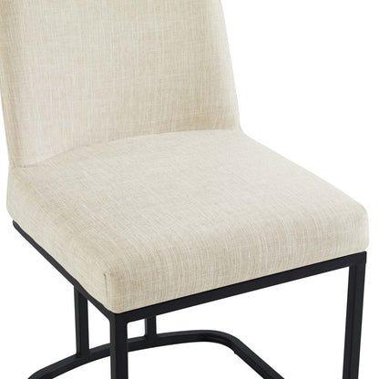 Amplify Sled Base Upholstered Fabric Dining Side Chair by Modway