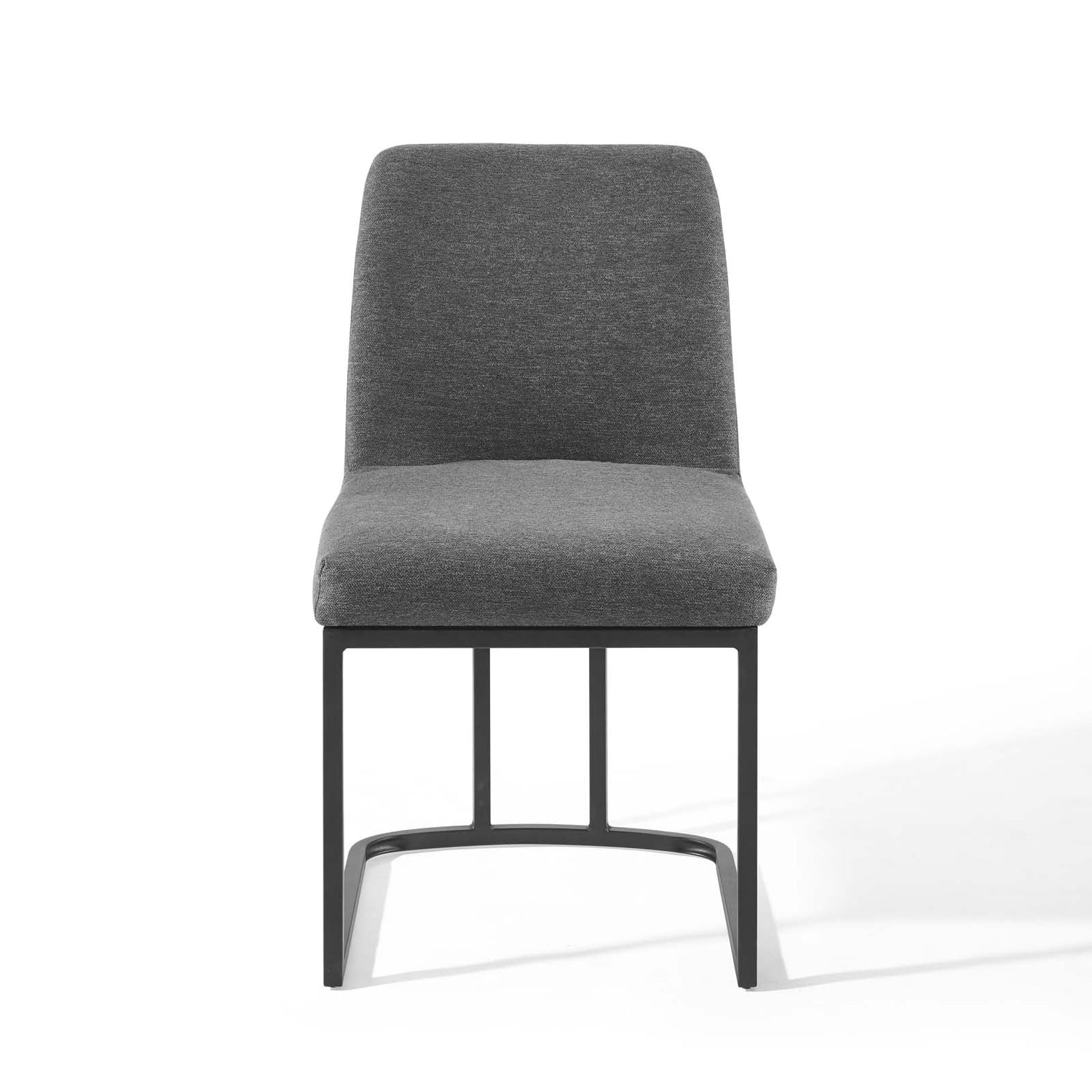Amplify Sled Base Upholstered Fabric Dining Side Chair by Modway
