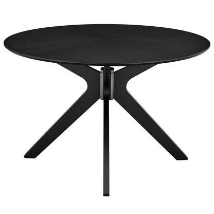 Crossroads 47&quot; Round Wood Dining Table By HouseBean