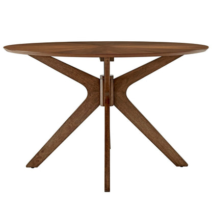 Crossroads Wood Dining Table By HouseBean