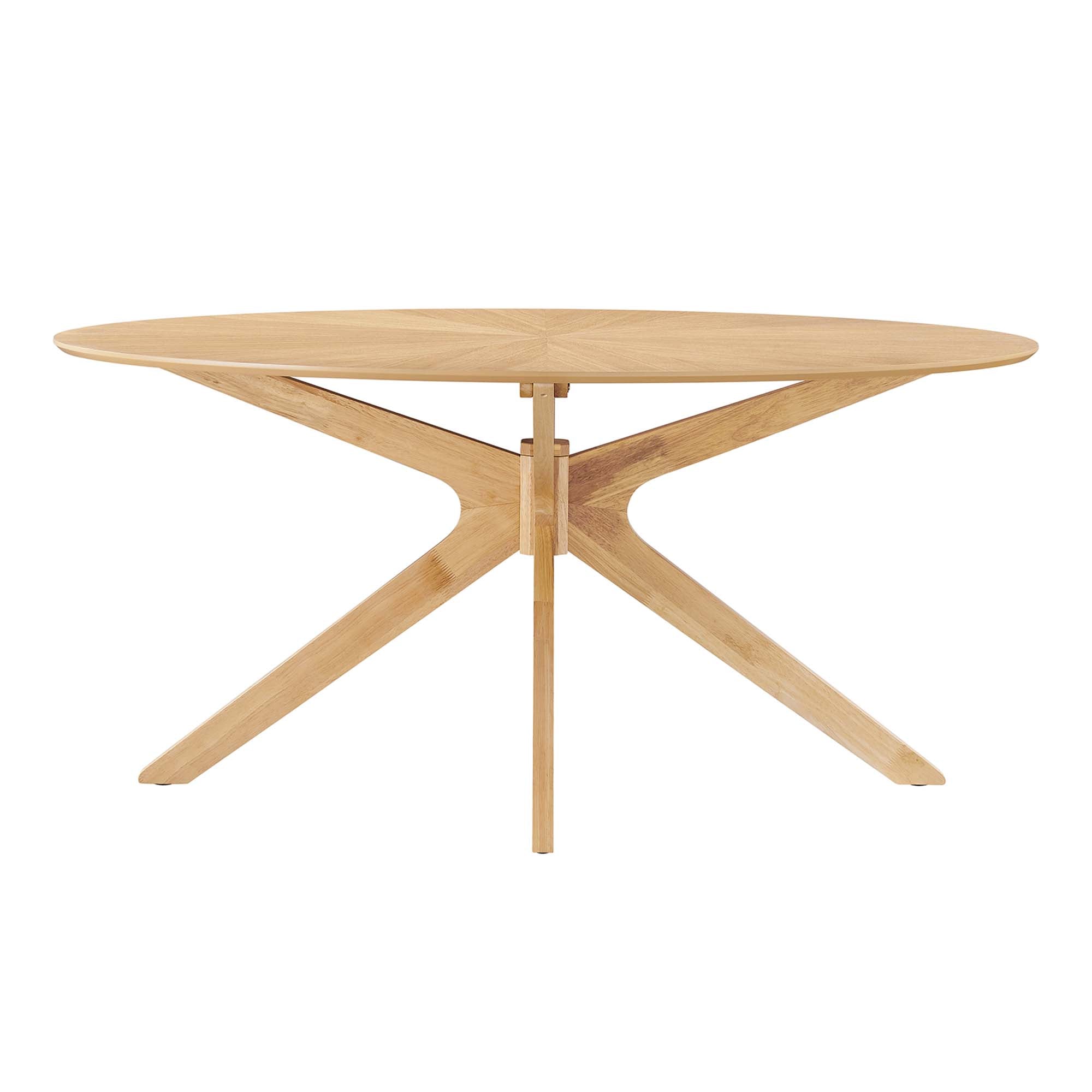 Crossroads Wood Dining Table By HouseBean