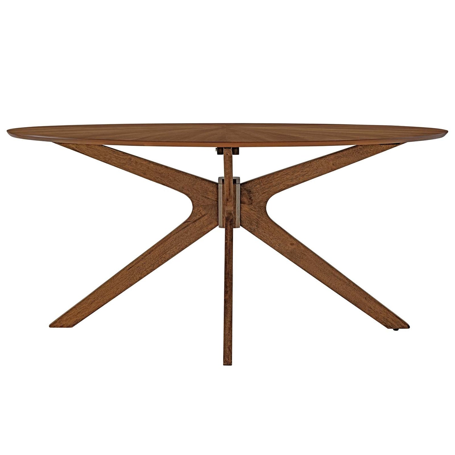 Crossroads Wood Dining Table By HouseBean