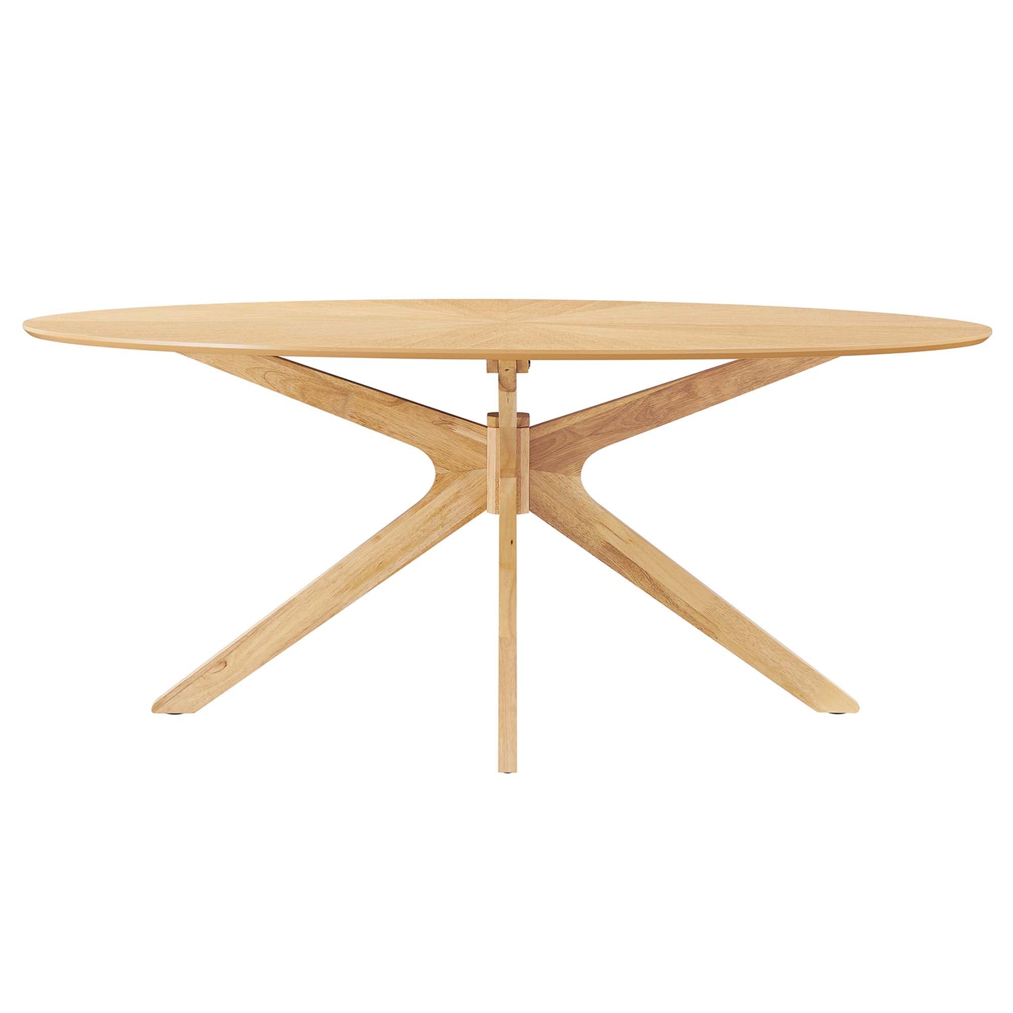 Crossroads Wood Dining Table By HouseBean