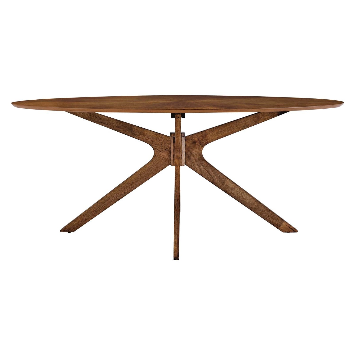 Crossroads Wood Dining Table By HouseBean