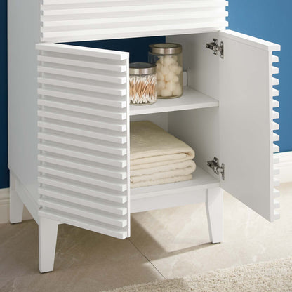 Render 18&quot; and 24&quot; Bathroom Vanities with White Basin Included by Modway