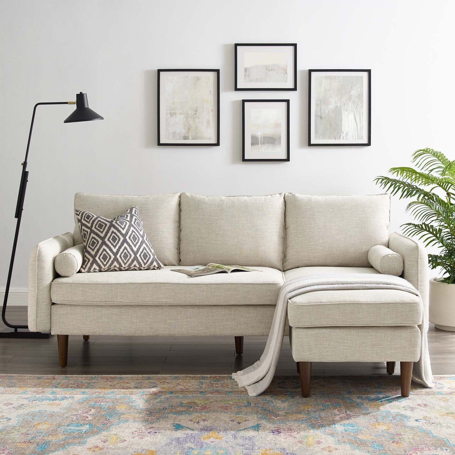 Revive Upholstered Right or Left Sectional Sofa by Modway