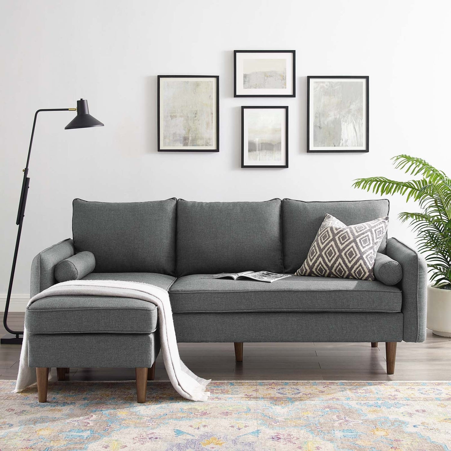 Revive Upholstered Right or Left Sectional Sofa by Modway