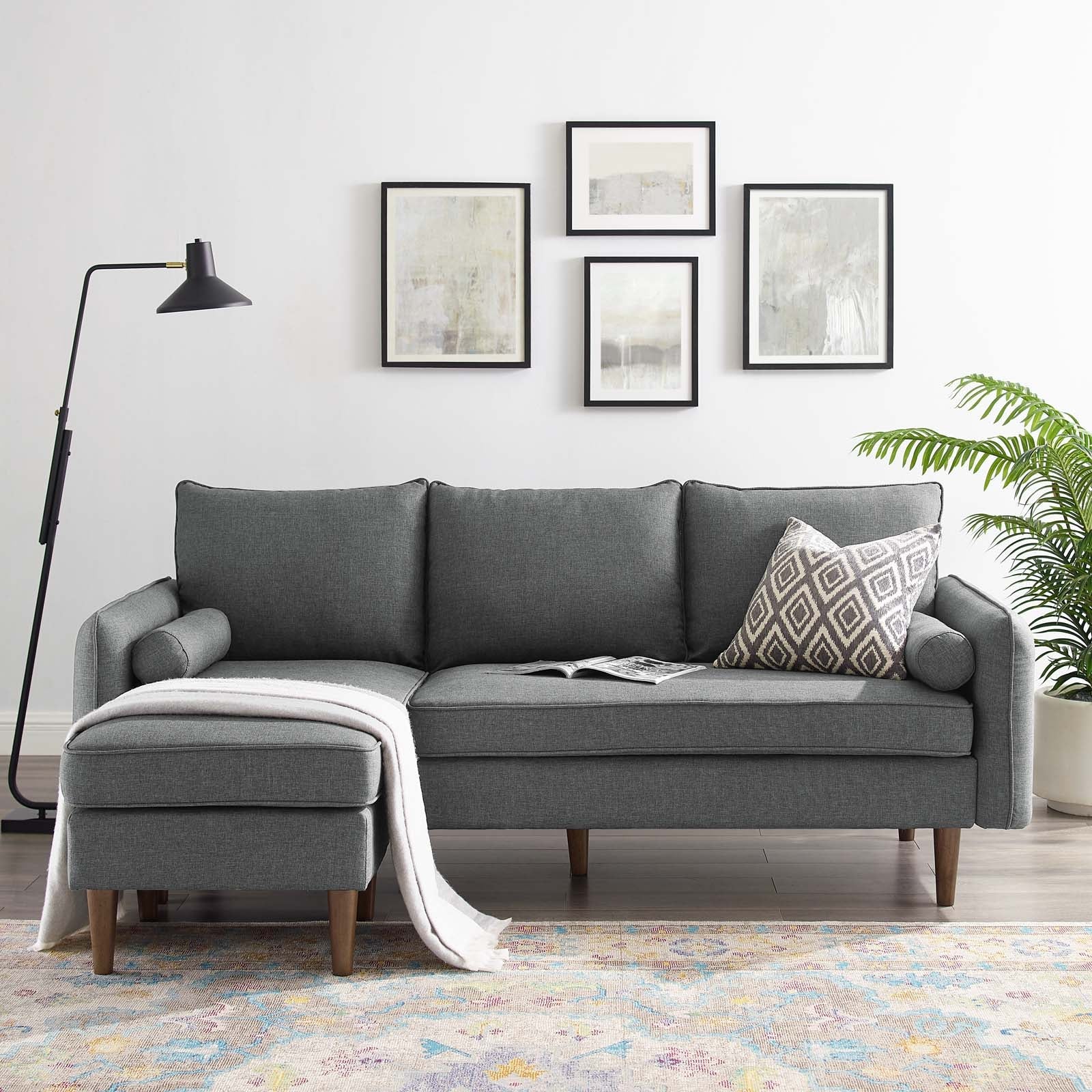 Revive Upholstered Right or Left Sectional Sofa by Modway